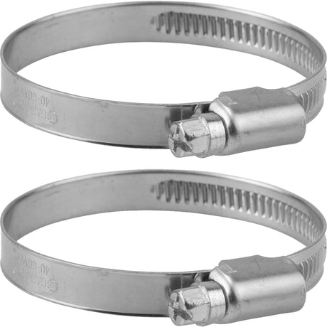 Opaski do węża Gardena 40 - 60 mm (1,1 2 ) element węża (7195-20, 2 sztuki)