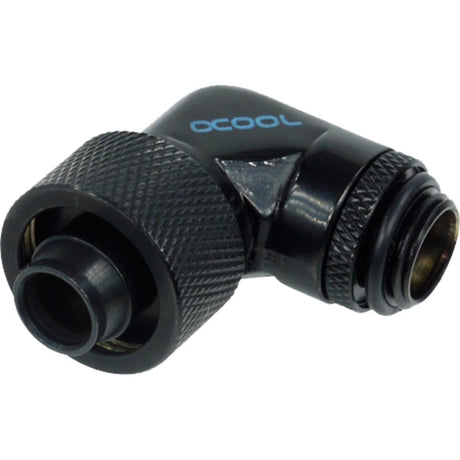 Złączka zaciskowa Alphacool 16 10 obrotowa o 90° złącze G1 4 (czarna)