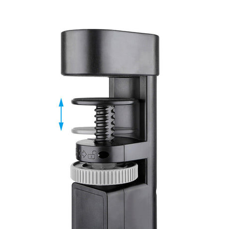 Gniazdo biurkowe Neomounts DS22-840BL6 z zaciskiem i portami USB-C i USB-A - listwa zasilająca z szybkim ładowaniem (czarna)