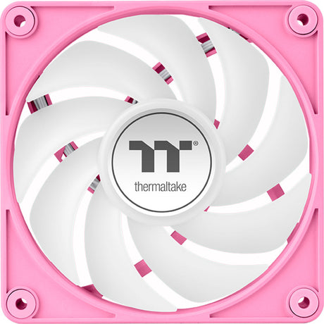 Thermaltake ct120 ex argb Sync wentylator chłodzący do komputera różowy (pakiet 3 wentylatorów) wentylatory do obudowy (różowy, 3 sztuki, 120 x 120 x 25 mm, pwm)