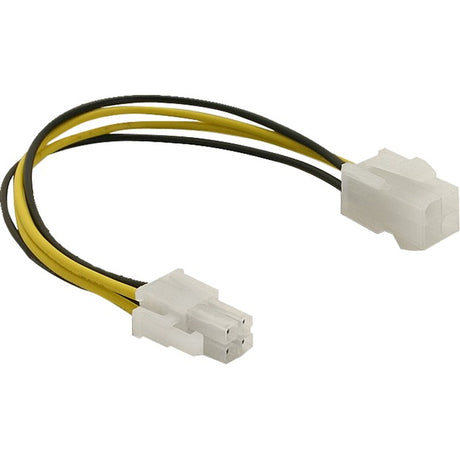 Delock kabel przedłużający p4 4-pinowy męski > p4 4-pinowy żeński (0,15 m)