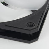 Wentylator Silverstone Air Slimmer 120 argb (czarny, 120 x 120 x 15 mm, pwm)