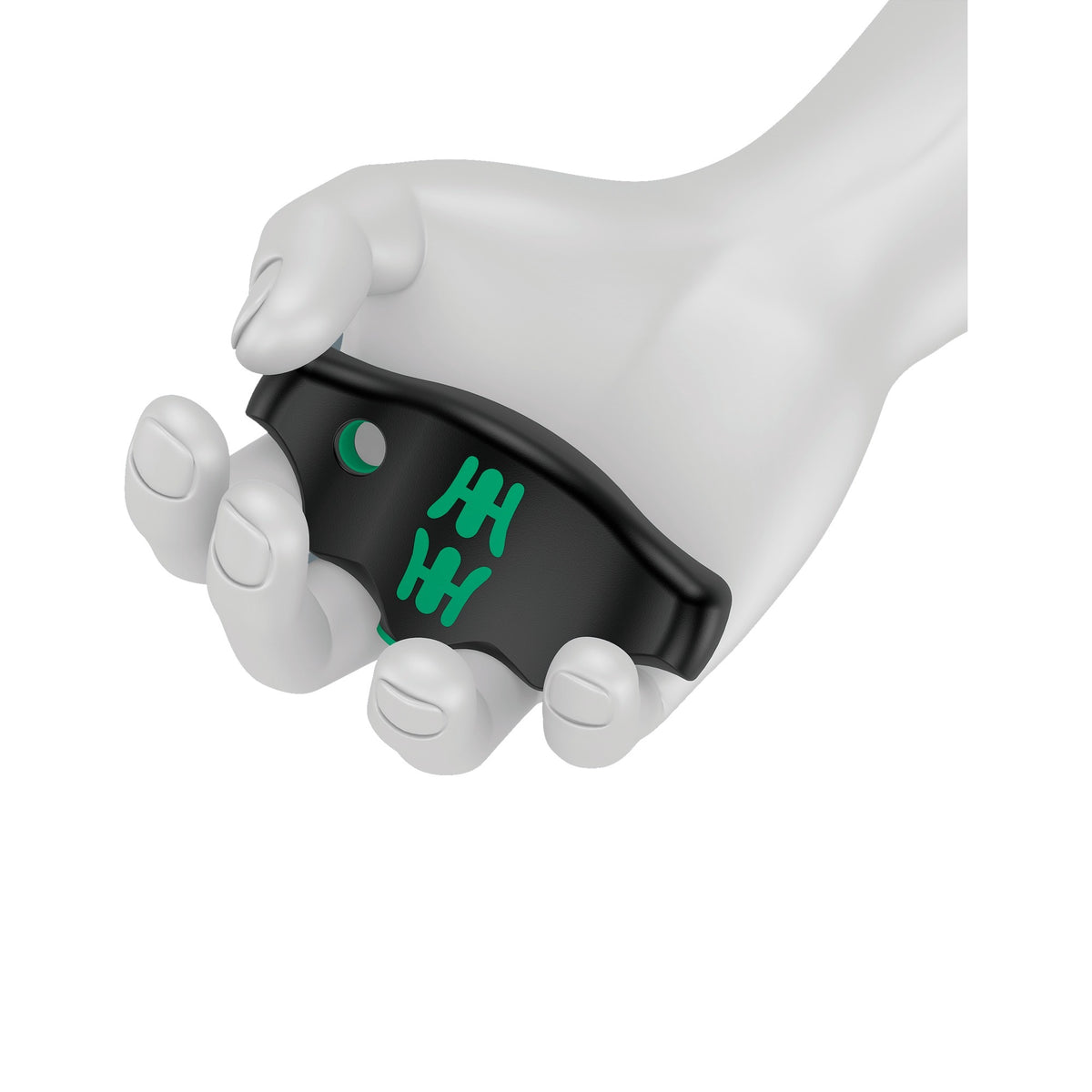 Wera 454 10 hf zestaw imperial 1 zestaw kluczy L z uchwytem T hex-plus (czarno-zielony, z funkcją przytrzymywania, kciuki, 10 sztuk)