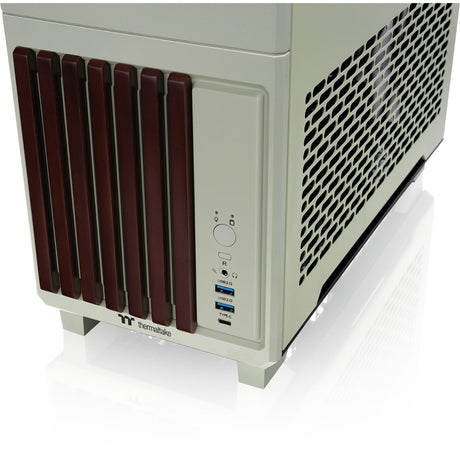 Obudowa mini tower Thermaltake tr100 ws matcha green (jasnozielony | 2x USB-A | 1x USB-C)