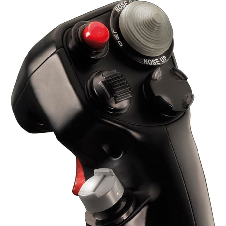 Thrustmaster Hotas Warthog Joystick i przepustnica do gier Hotas (czarne srebro, PC)