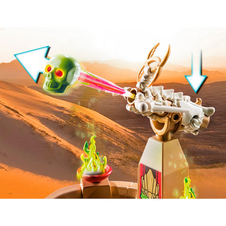 Playmobil Novelmore - piaski sal'ahari - zabawka konstrukcyjna świątyni szkieletowej armii (70751)