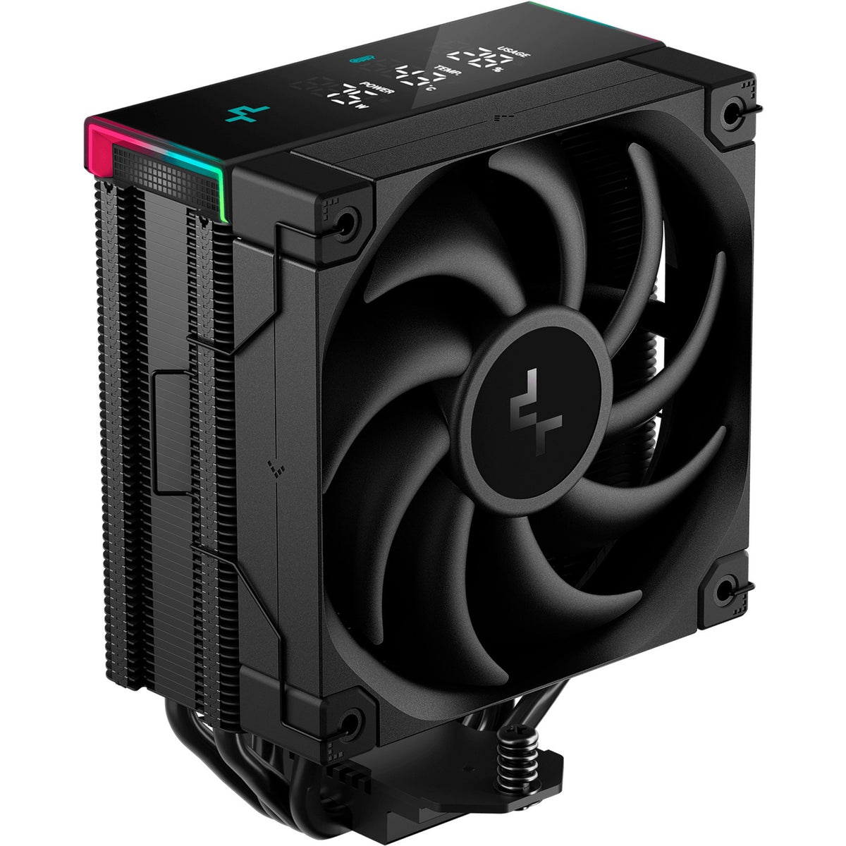 Chłodnica procesora Deepcool AK400 Digital Pro RGB (czarna)