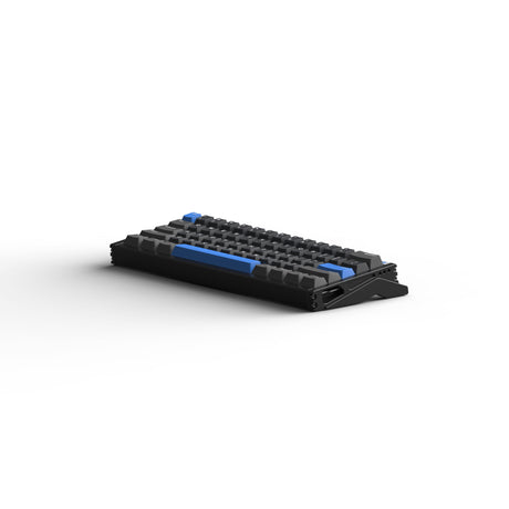Klawiatura do gier z przełącznikiem magnetycznym Iqunix ez60 (czarna, układ amerykański (qwerty), gra Gateron Magnetic Jade, 60%, rgb, klawisze pbt z podwójnym strzałem)