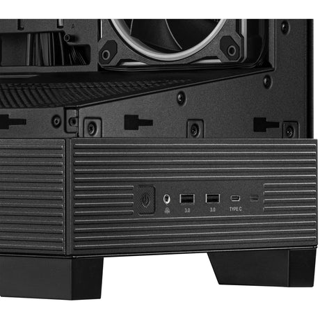 Obudowa midi tower Asus a31 plus (czarna | 2x USB-A | 2x USB-C | szkło hartowane)