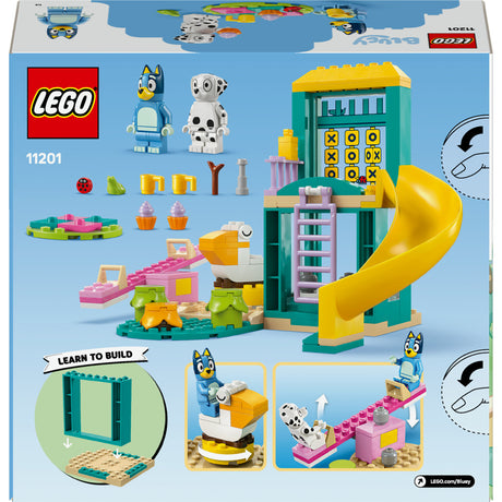 Lego ® Bluey: Bluey i Chloé na placu zabaw - 11201