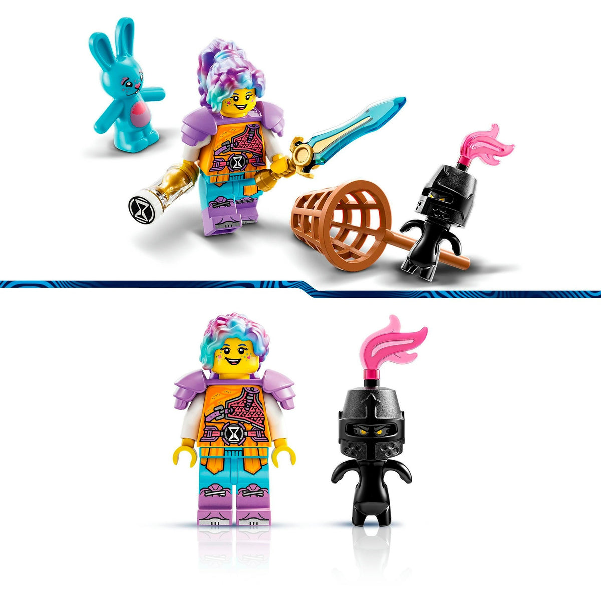 Lego dreamzzz - zabawka konstrukcyjna-królik izzie i bukietu (71453)