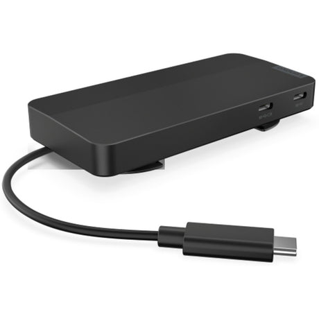 Stacja dokująca podróżna Lenovo USB-C na 2 ekrany (z adapterem) stacja dokująca (czarna)