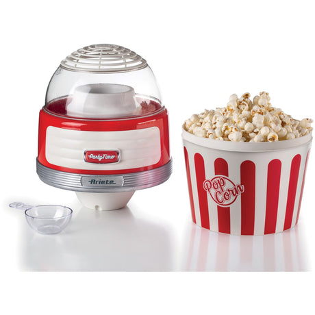 Maszyna do popcornu Ariete Party Time Pop Corn XL 2957 00 (czerwony biały)