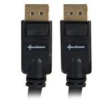 Kabel Sharkoon Displayport 1.3 (czarny, 1 metr, 4k)