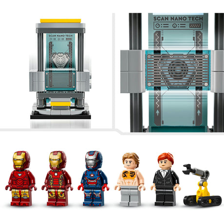 Lego Marvel Laboratorium Iron Mana: zestaw zbrojowni – 76315