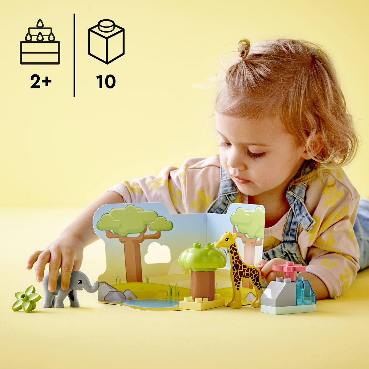 Lego Duplo - Zabawka konstrukcyjna Dzikie zwierzęta Afryki (10971)