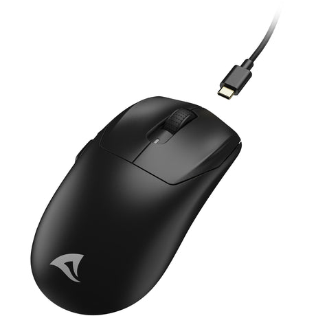 Mysz do gier Sharkoon sgm25w (czarna, 12 000 dpi, diody LED rgb)