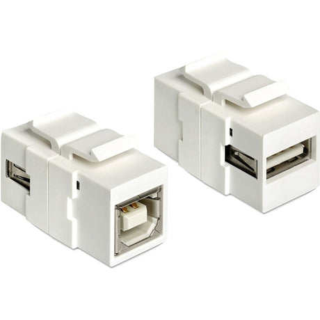 Moduł Keystone Delock złącze USB 2.0 A do USB 2.0 B (dla uchwytów Keystone o wymiarach 19,2x14,9 mm)