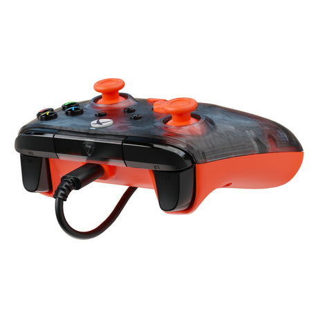 Kontroler przewodowy Turtle Beach Rematch Core (czarny pomarańczowy, Xbox Series X|S, Xbox One, PC)