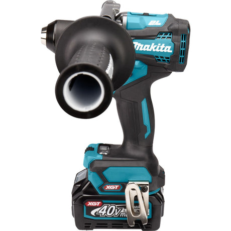 Makita df001gd201 40v max wiertarko-wkrętarka 2,5 Ah akumulator (2 szt.), ładowarka, mbox - df001gd201