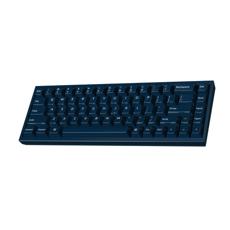 Keychron q16 on 8k klawiatura z przełącznikiem magnetycznym (niebieska, układ amerykański (qwerty), ultraszybka limonka, 65%, rgb, hot swap, 8k)