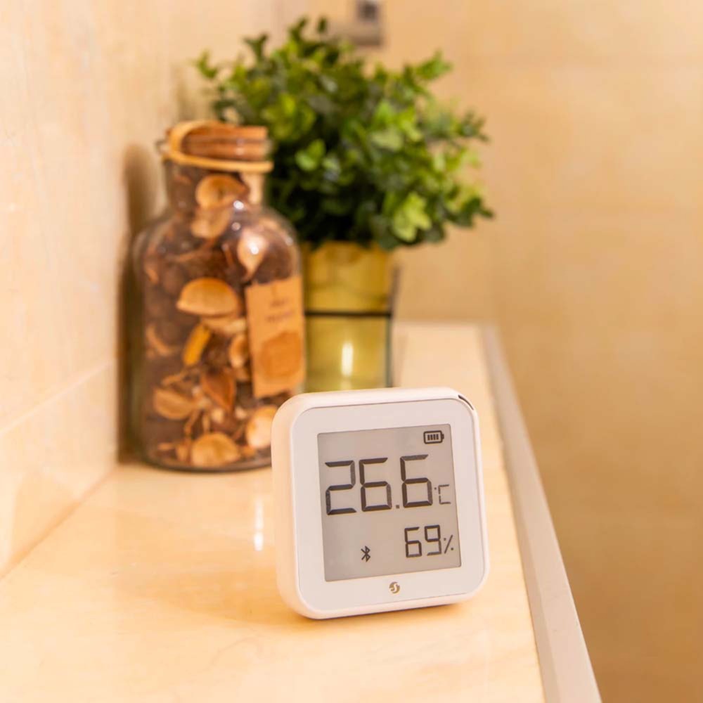 Shelly plus h t miernik temperatury i wilgotności (biały, WiFi, Bluetooth)