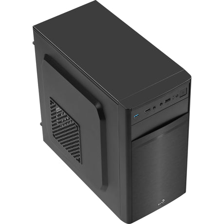 Obudowa typu mini tower Aerocool CS-103 (czarna | 3x USB-A)