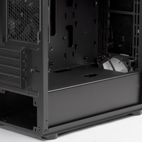Obudowa midi tower Silverstone sst-fav1mb-pro (czarna | 4x USB-A | RGB | okienko)