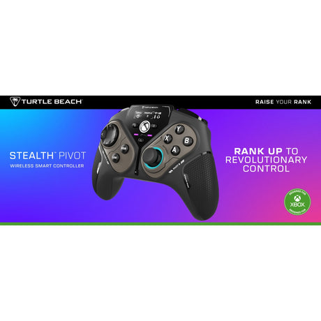 Bezprzewodowy inteligentny kontroler Turtle Beach Stealth Pivot (czarny, Bluetooth USB, 2,4 GHz, PC, Xbox, Android)
