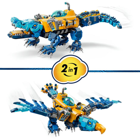 Lego Dreamzzz 71512 Łódź podwodna krokodyl