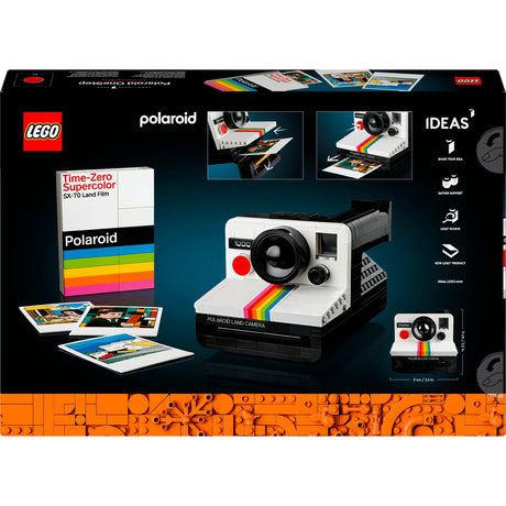 LEGO Ideas Polaroid Onestep SX-70 Zabawka konstrukcyjna z aparatem (21345)