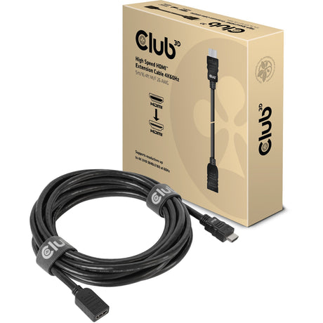 Kabel HDMI Club 3D o dużej szybkości transmisji (5 metrów, 4K 60 Hz)