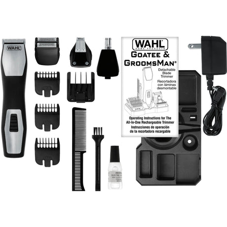 Trymer do brody Wahl Home Products Groomsman Pro (czarny srebrny)