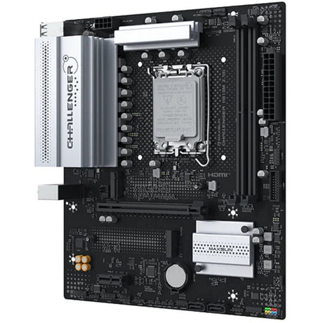 Płyta główna Maxsun MS-Challenger H810M 2.5G Socket 1851 (czarna, 2,5 GB-LAN, dźwięk, µATX)
