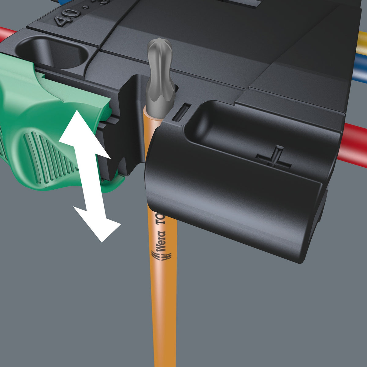 Zestaw kluczy sześciokątnych Wera torx 967 9 tx bo wielokolorowy 1 sb (9 szt., torx t8 do t40)