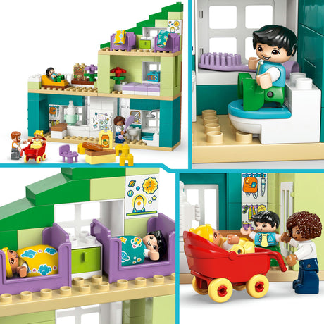 Lego Duplo Town 10470 - dom - 3 w 1 - zawiera figurki