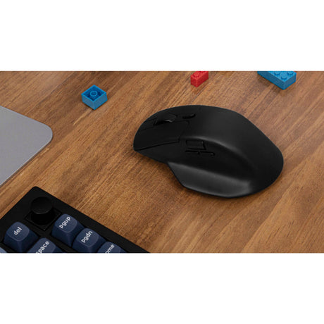 Mysz bezprzewodowa Keychron m6-a1 (czarna, 100 - 26 000 dpi, USB-C Bluetooth 5.1 2,4 GHz)