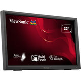 Monitor dotykowy Viewsonic IR TD2223-2 22 (czarny, HDMI, VGA, DVI, USB-A, USB-B)