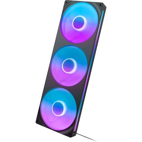 Wentylatory rdzeniowe Nzxt f360 rgb (czarne, 3 sztuki, 360 x 120 x 26 mm)
