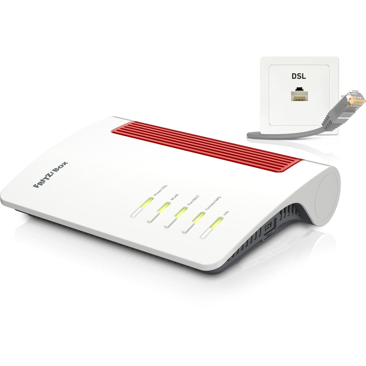 Fritz! box 7690 edycja międzynarodowy router mesh (biały)