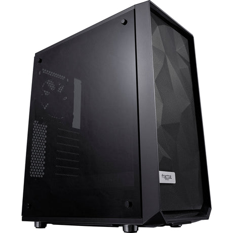 Obudowa midi tower o konstrukcji fraktalnej meshify c (czarna | 2x USB-A | szkło hartowane)