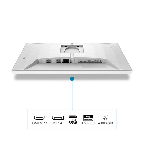 Monitor do gier Philips Evnia 27m2n5901a 27 4k UHD (biały, 2x HDMI, Display Port, 2x USB-A, USB-B, USB-C, 160 Hz 320 Hz)