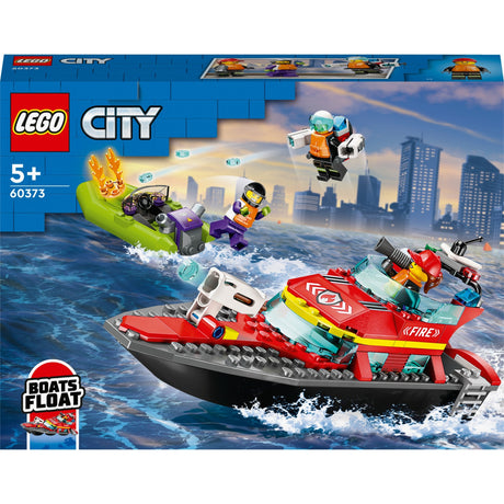 Lego City – strażacka łódź ratunkowa dla dzieci – 60373