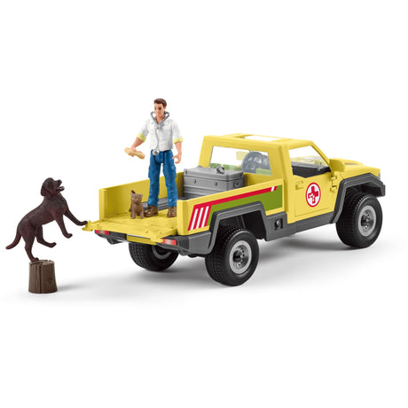 Zestaw figurek Schleich Farm World Wizyta weterynarza na farmie