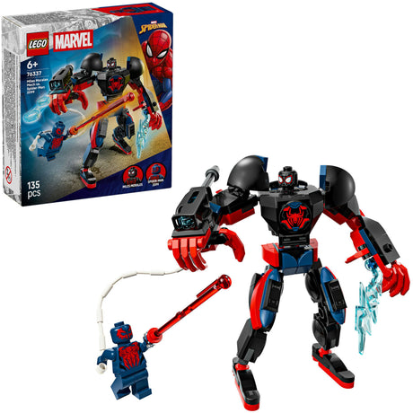 Lego Marvel Super Heroes - Miles Morales Mecha kontra Spider-Man 2099 zabawka konstrukcyjna (76337)