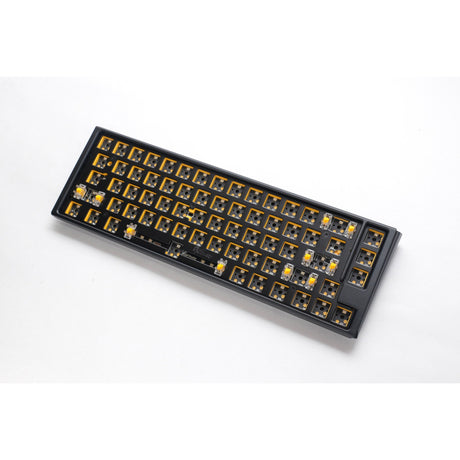 Ducky one 3 sf ansi układ barebone klawiatura mechaniczna rgb (czarna, układ us (qwerty), 65%, diody rgb, hot swap, barebone)