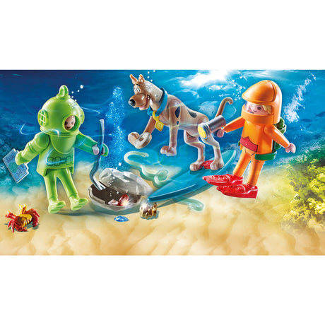 Playmobil Scooby Doo! - przygoda z zabawkami konstrukcyjnymi-duchem lub kapitanem-sztućcem (70708)