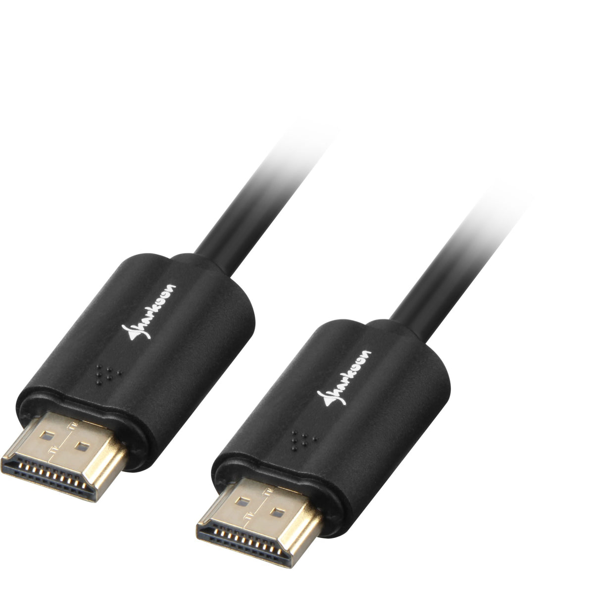 Kabel Sharkoon HDMI 2.0 (czarny, 1 metr, 4k)