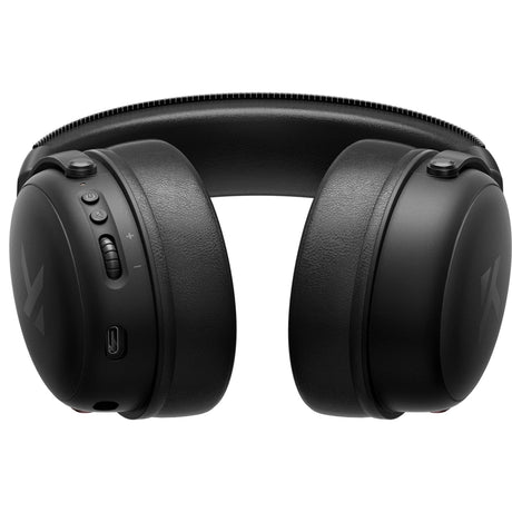 Bezprzewodowy zestaw słuchawkowy do gier nausznych Mchose v9 (czarny, laptop do komputera stacjonarnego, smartfon z konsolą Playstation, przewodowy Bluetooth 2,4 g typu C)
