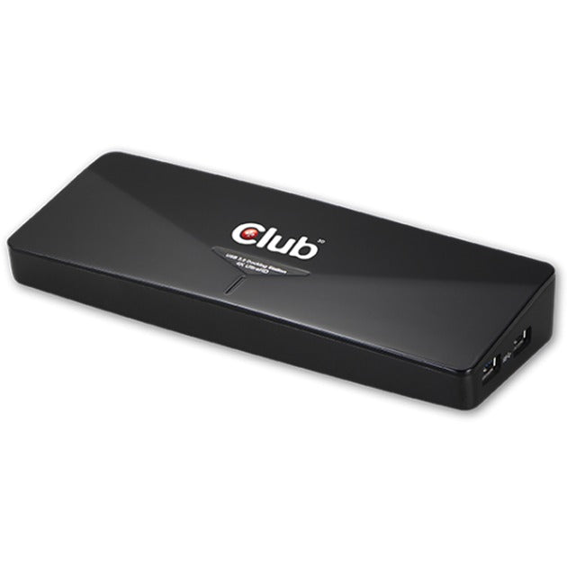 Stacja dokująca Club 3D USB 3.0 4K (czarna)